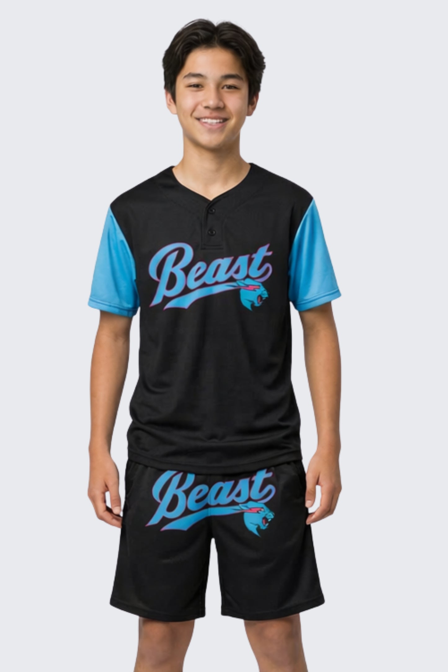 Beast Edition Baseball Practice Jersey + Shorts Set
