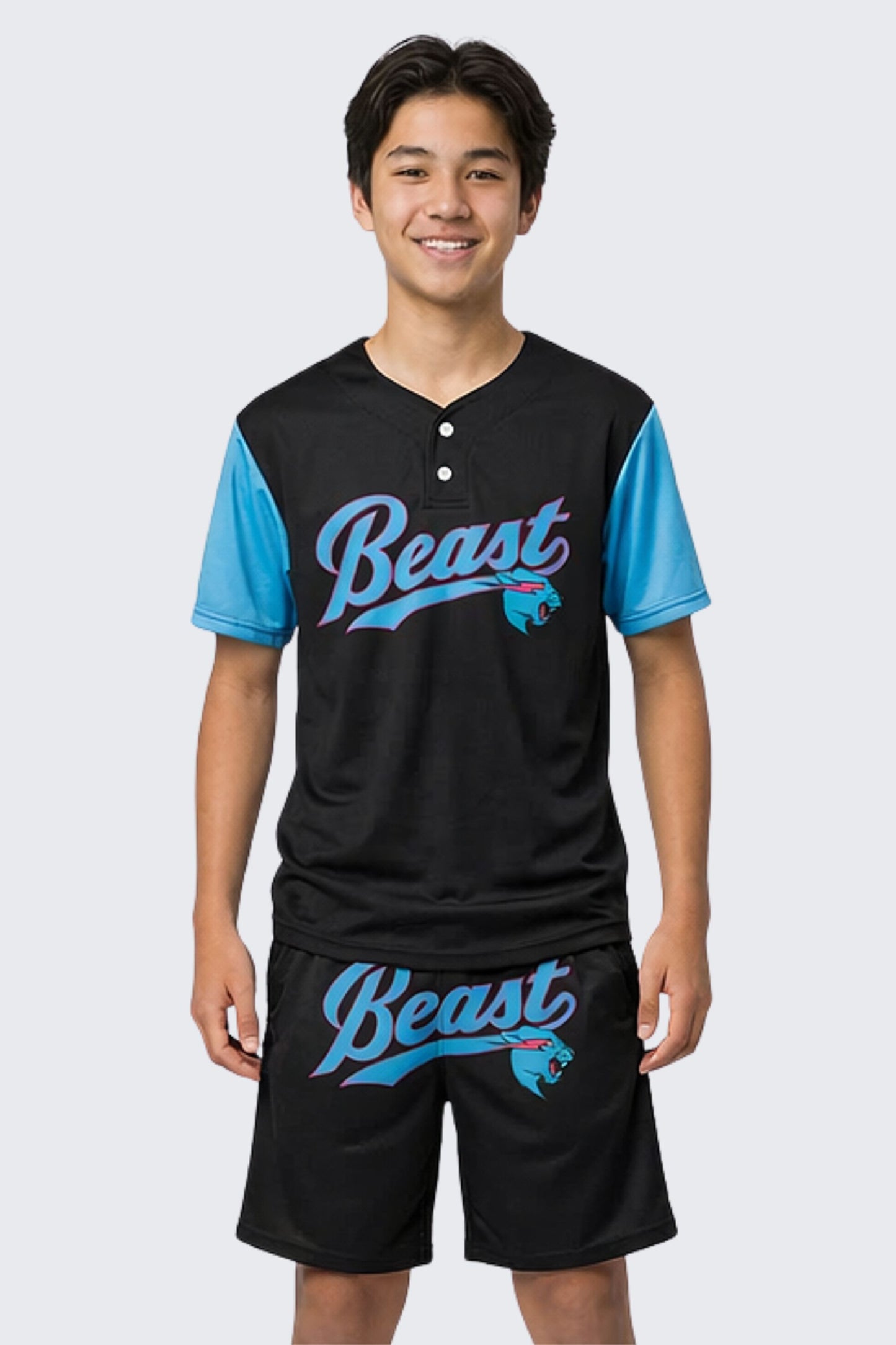 Beast Edition Baseball Practice Jersey + Shorts Set