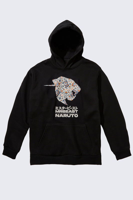 MrBeast x Naruto Pansaheddo Hoodie