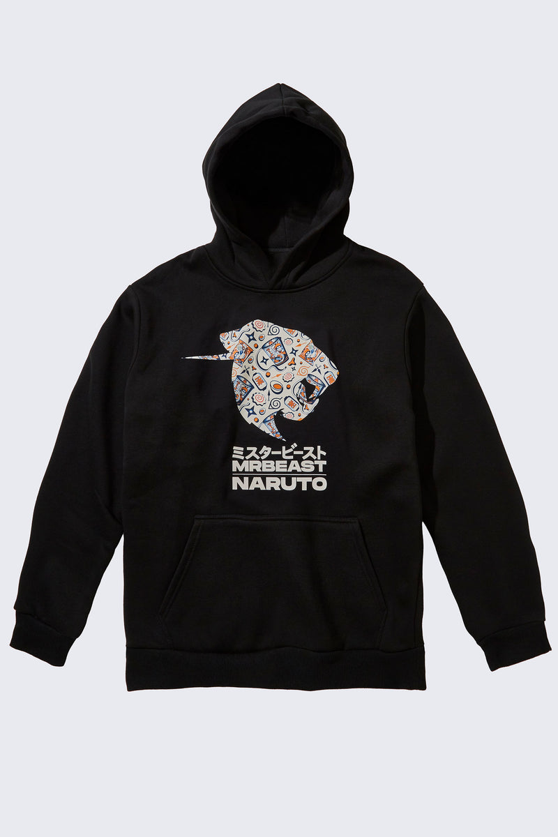 MrBeast x NARUTO Pansaheddo Hoodie