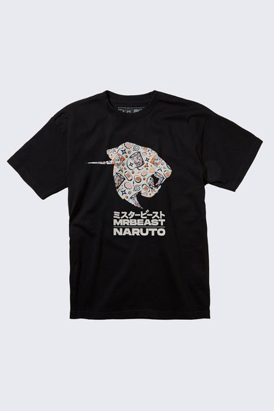 MrBeast x NARUTO Pansaheddo Tee