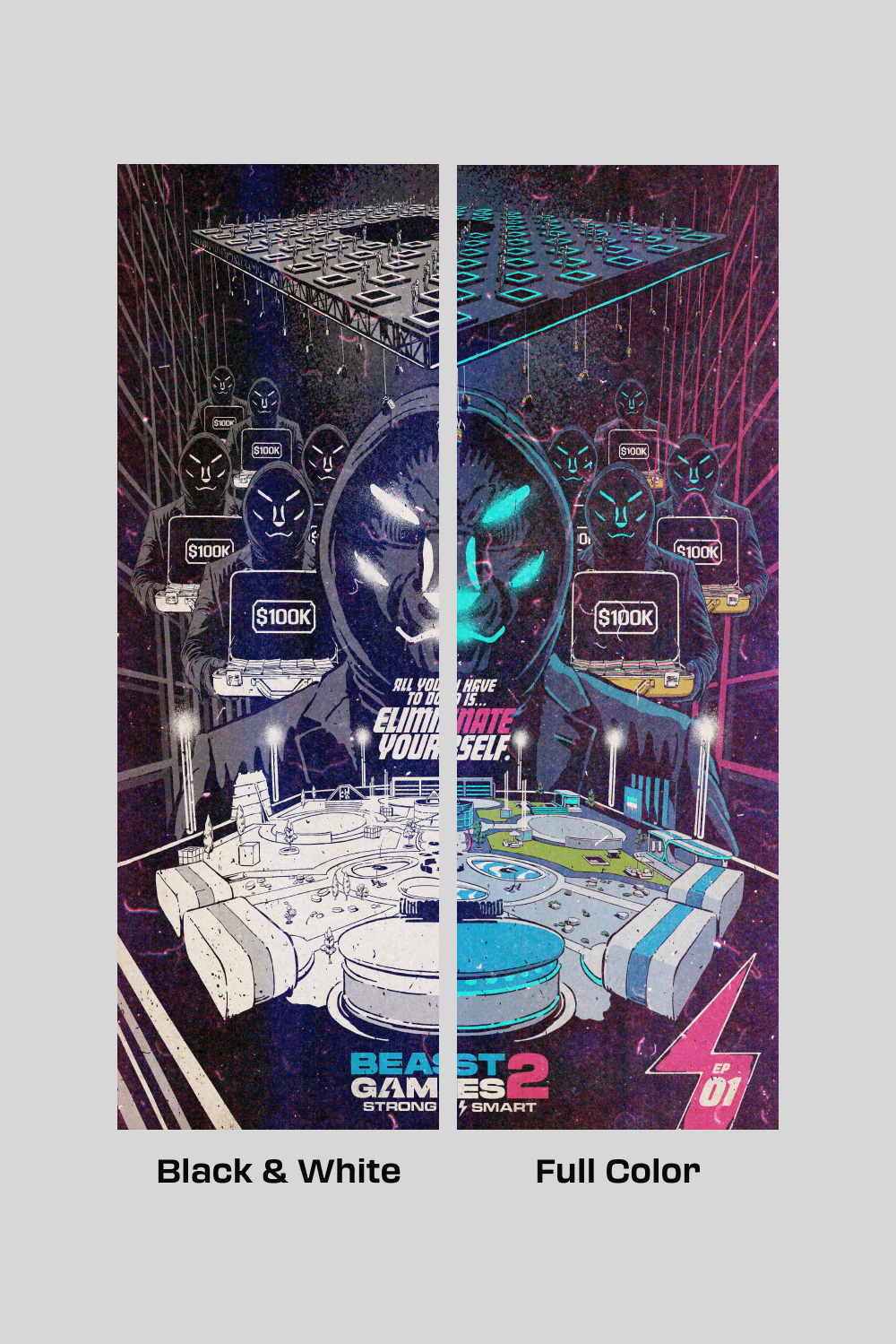 Beast Games Collectible Poster - Episode 1