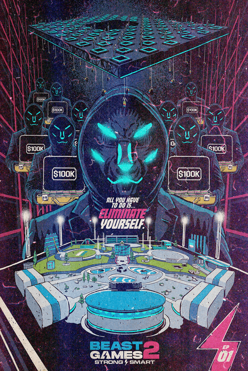 Beast Games Collectible Poster - Episode 1