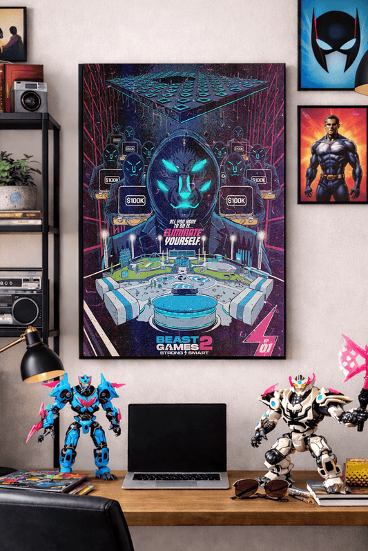 Beast Games Collectible Poster - Episode 1 - Full Color