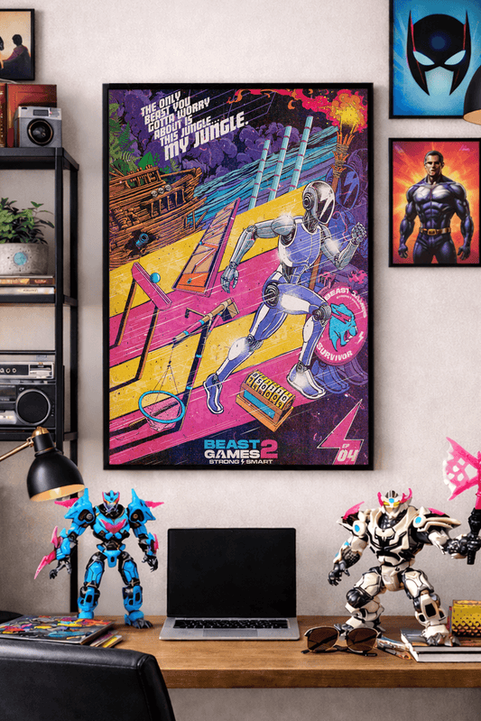 Beast Games Collectible Poster - Episode 4 - Full Color