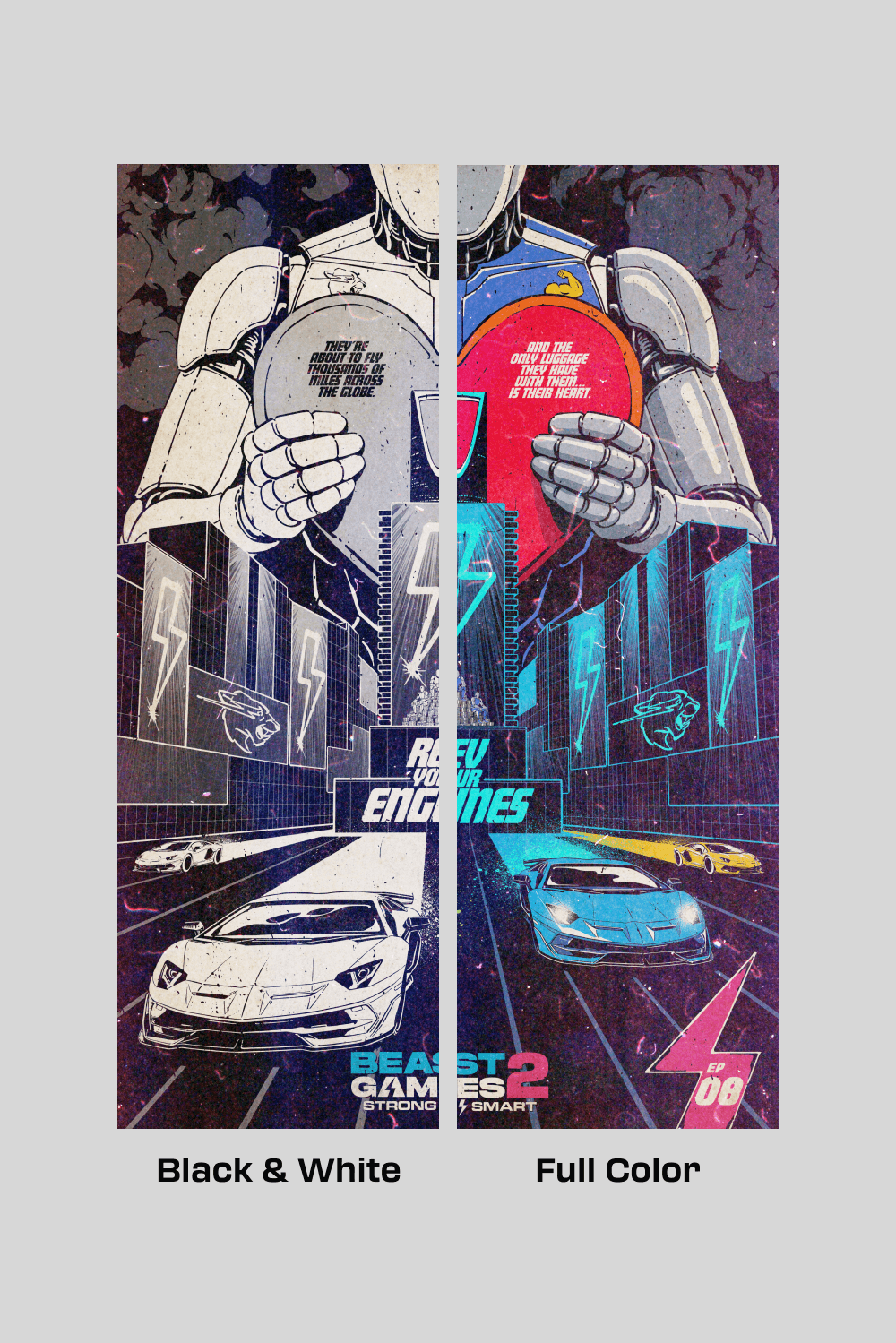 Beast Games Collectible Poster - Episode 8