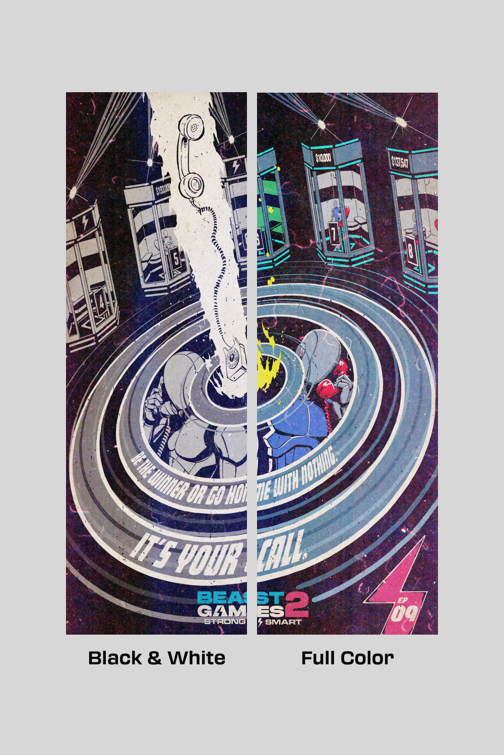 Beast Games Collectible Poster - Episode 9