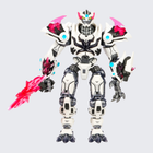 MrBeast Lab Platinum Series 6.5” Battle Titan Collector Figure - Tiger swatch image