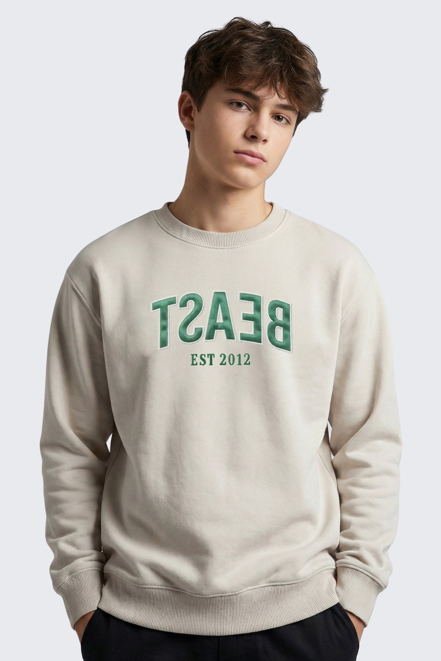 Reverse Beast Crew Sweatshirt