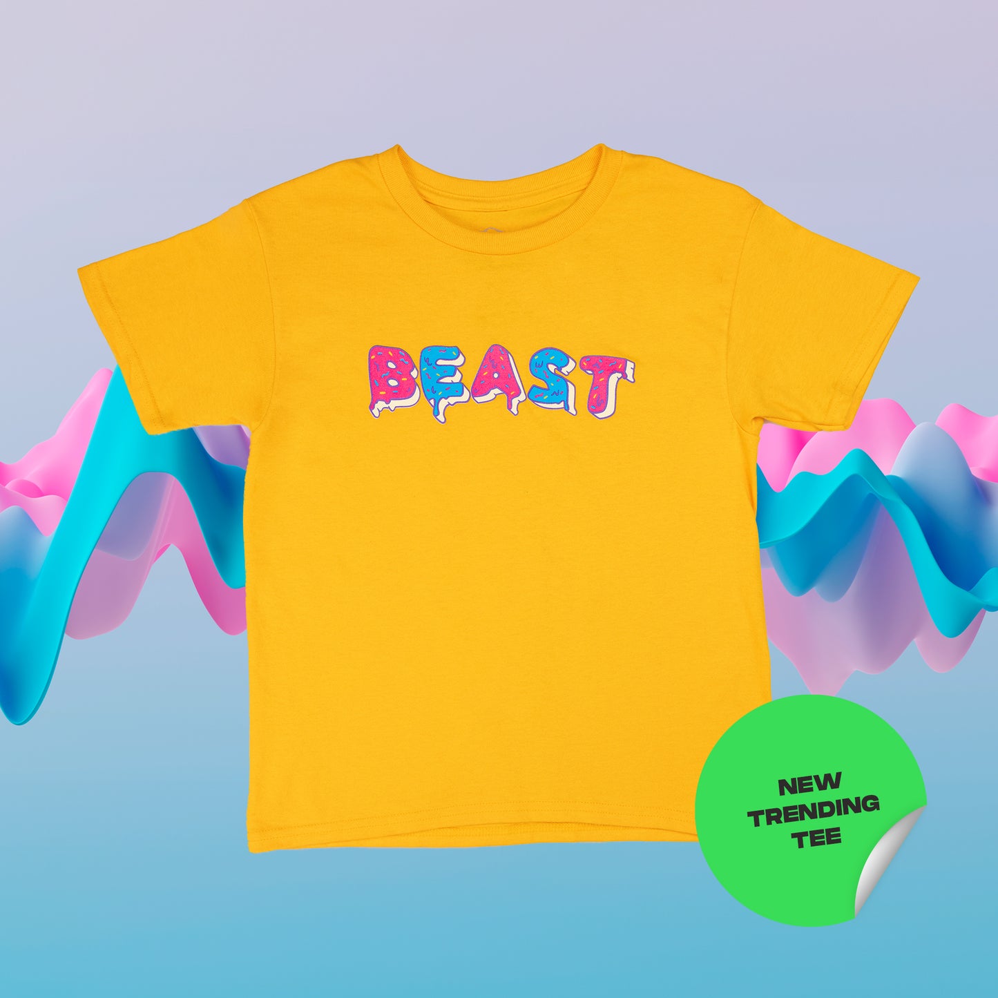 KIDS BASICS - FROSTED BEAST TEE