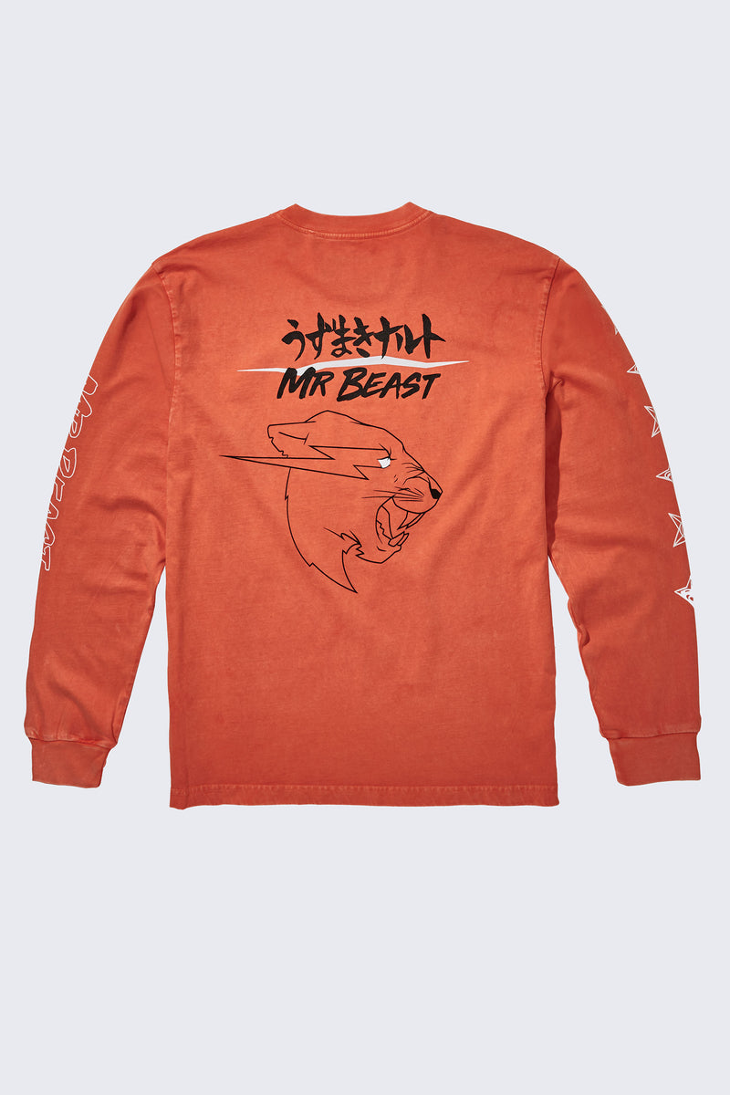 MrBeast x NARUTO Senko Long Sleeve Tee