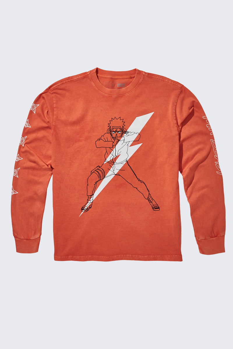 MrBeast x NARUTO Senko Long Sleeve Tee - Adult