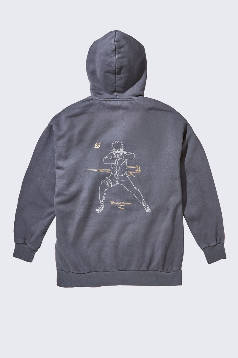 MrBeast x NARUTO Shuriken Zip Hoodie - Adult