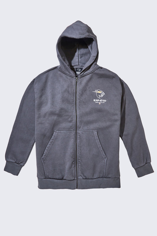 MrBeast x Naruto Shuriken Zip Hoodie