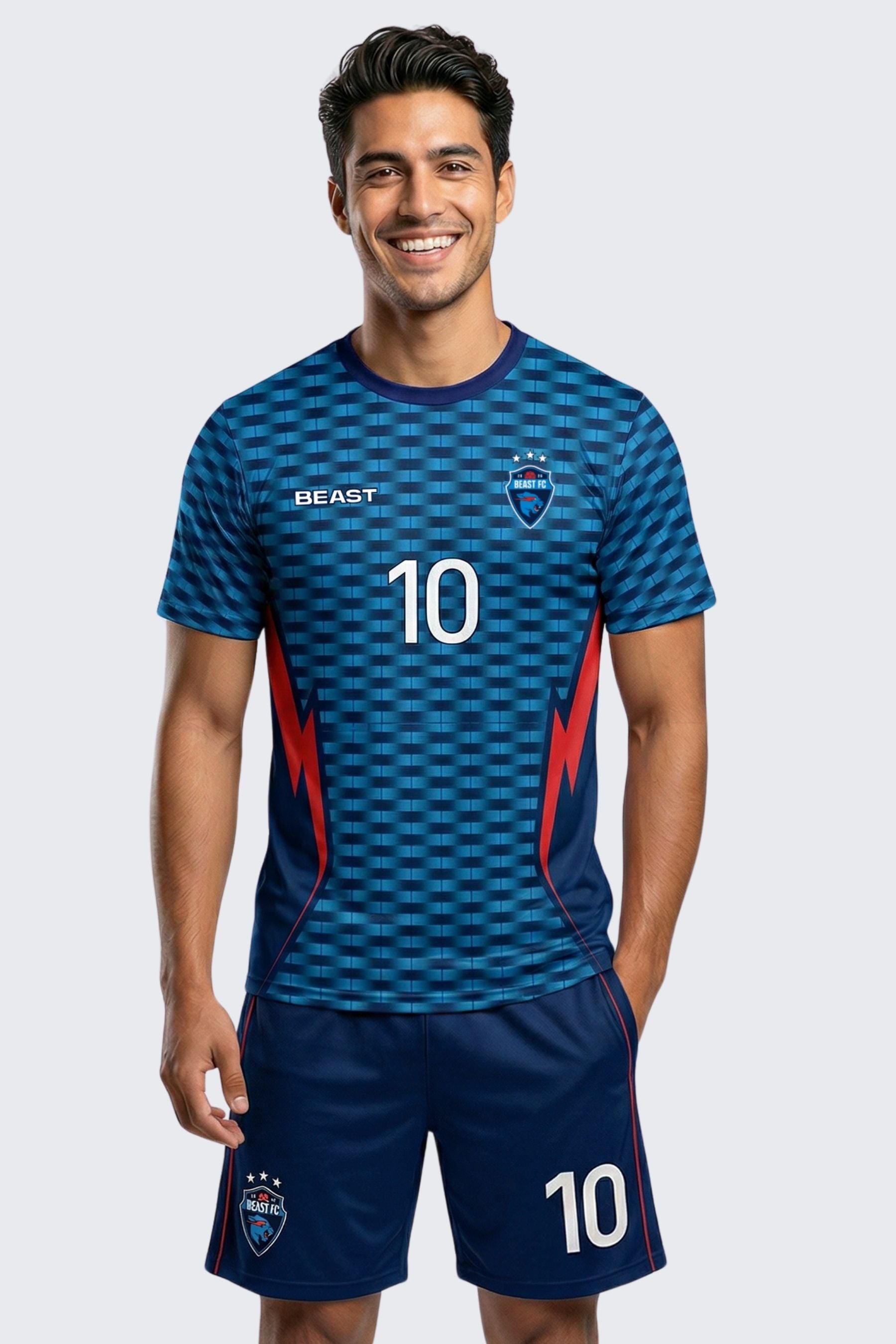 BEAST HIGHLIGHT ギグァン グッズ ユニホーム サッカー ウェア Beast FC 2026 Soccer Jersey | Beast Athletics – MrBeast.store