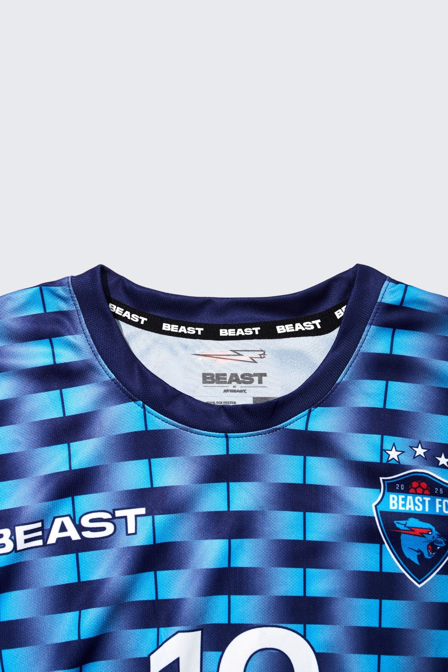 Beast FC Soccer Jersey + Shorts + Socks Kit - Blue