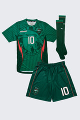 Beast FC Soccer Jersey + Shorts + Socks Kit - Green swatch image