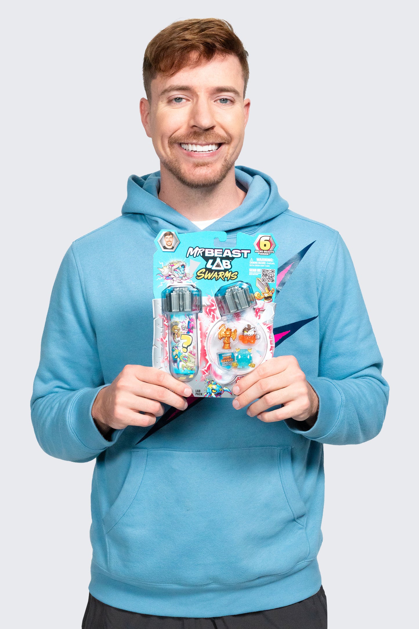 MrBeast Lab Swarms Series 3, Hyper Fusion Series, 6 Pack