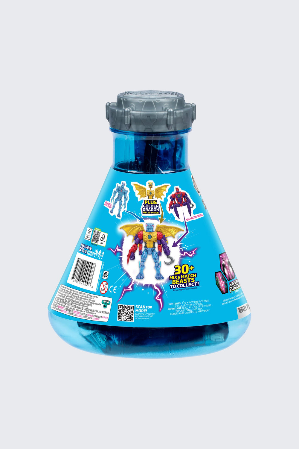 MrBeast Lab Hybrids Action Figure 2-pack – Hyper Fusion Series