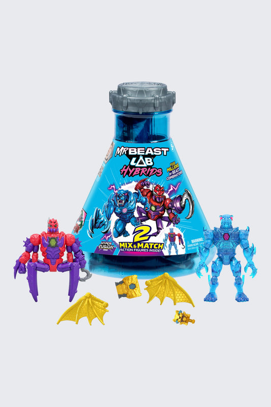 MrBeast Lab Hybrids Action Figure 2-pack – Hyper Fusion Series