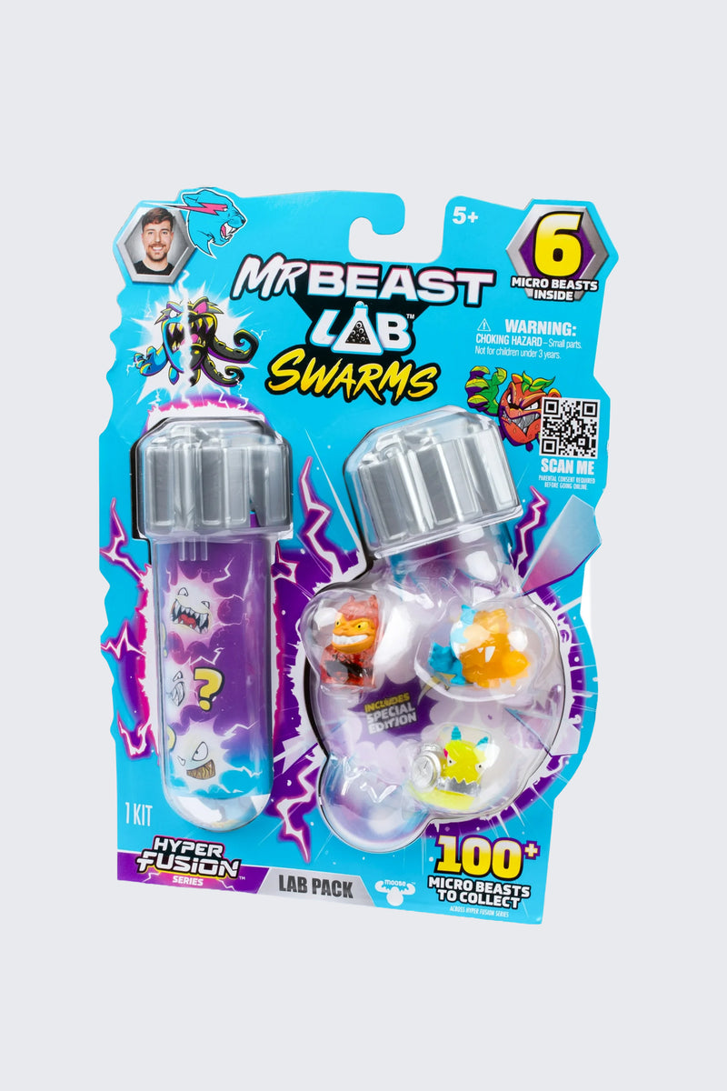 MrBeast Lab Swarms Lab Pack - Hyper Fusion Series, 6 Pack