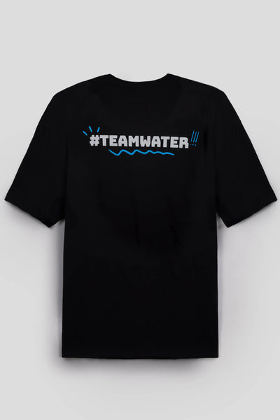 TEAMWATER CREATOR TEE - BLACK