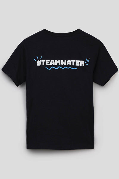 TEAMWATER CREATOR TEE - BLACK
