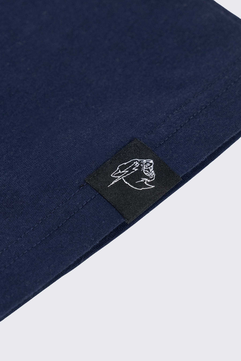 Beast Script Baseball Tee