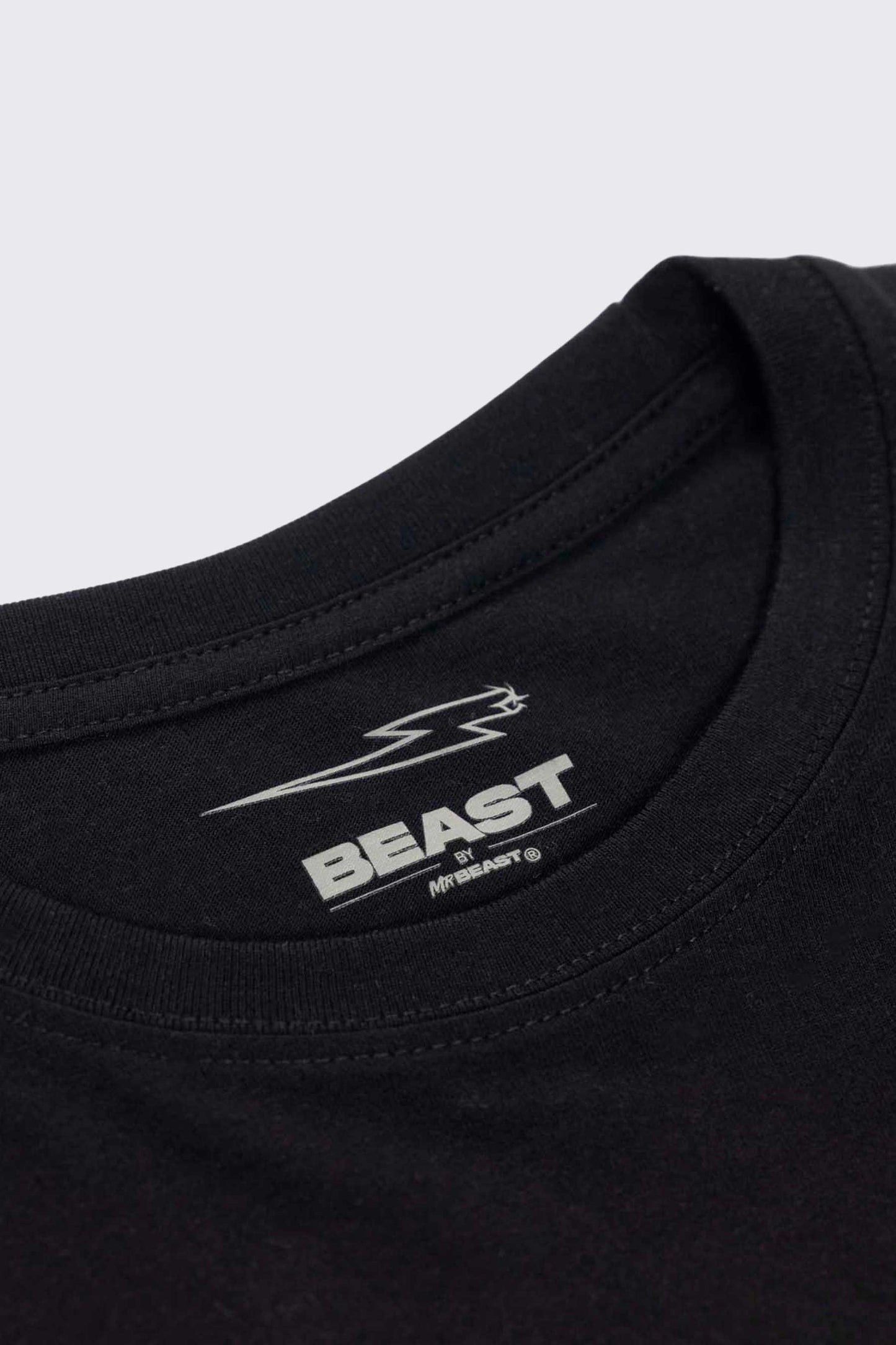 Beast Script Baseball Tee