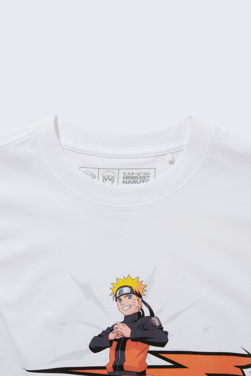 MrBeast x NARUTO Uzumaki Flash Tee - Adult