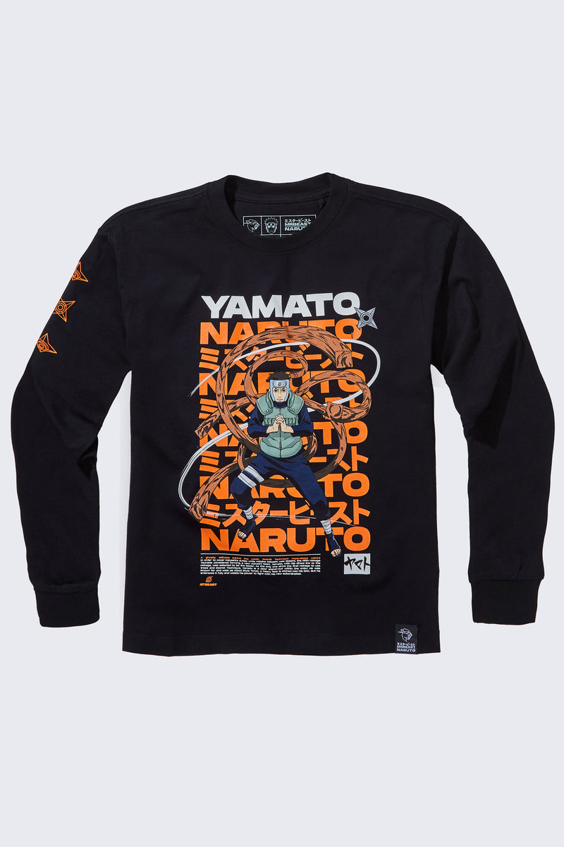 MrBeast x NARUTO Yamato Long Sleeve Tee