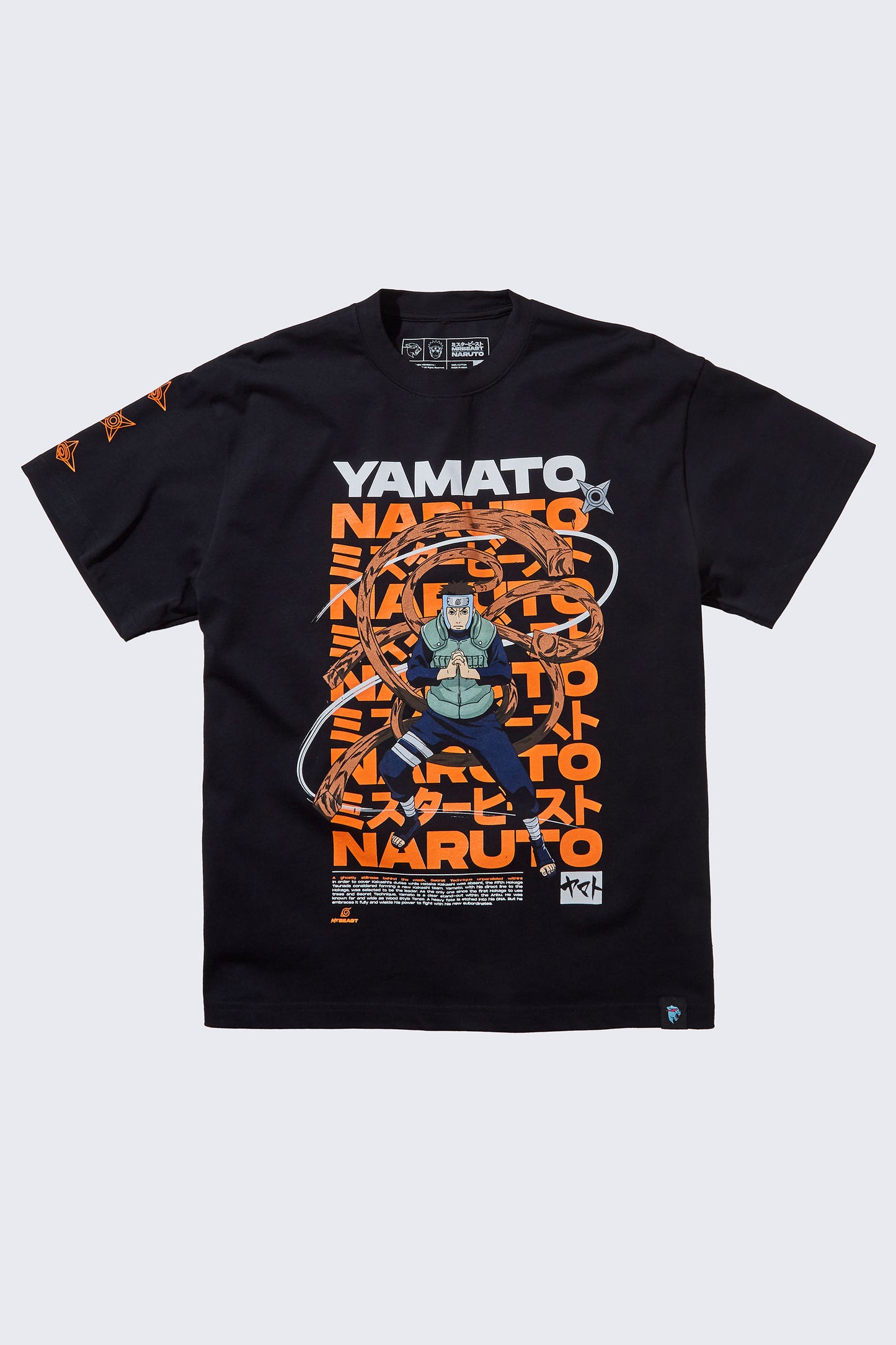 MrBeast x Naruto Yamato Tee