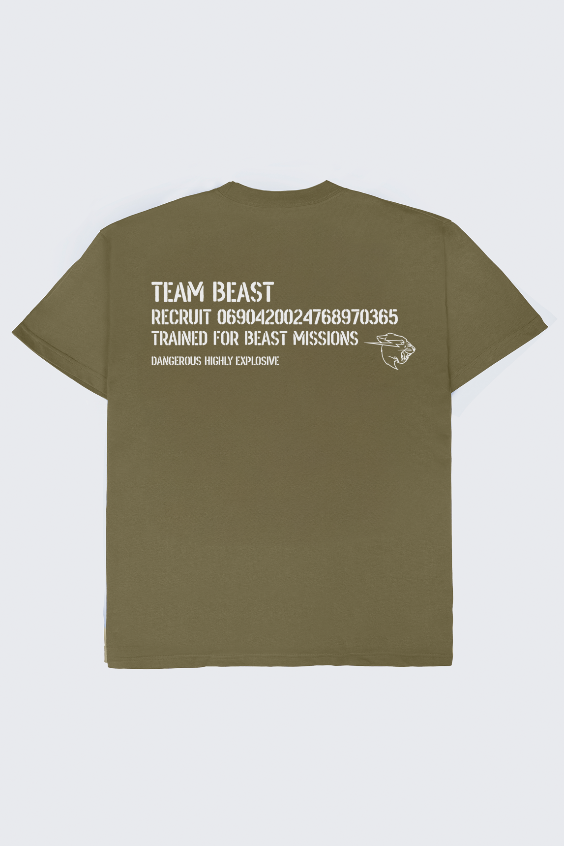 Youth Recruit Tee - Military Green