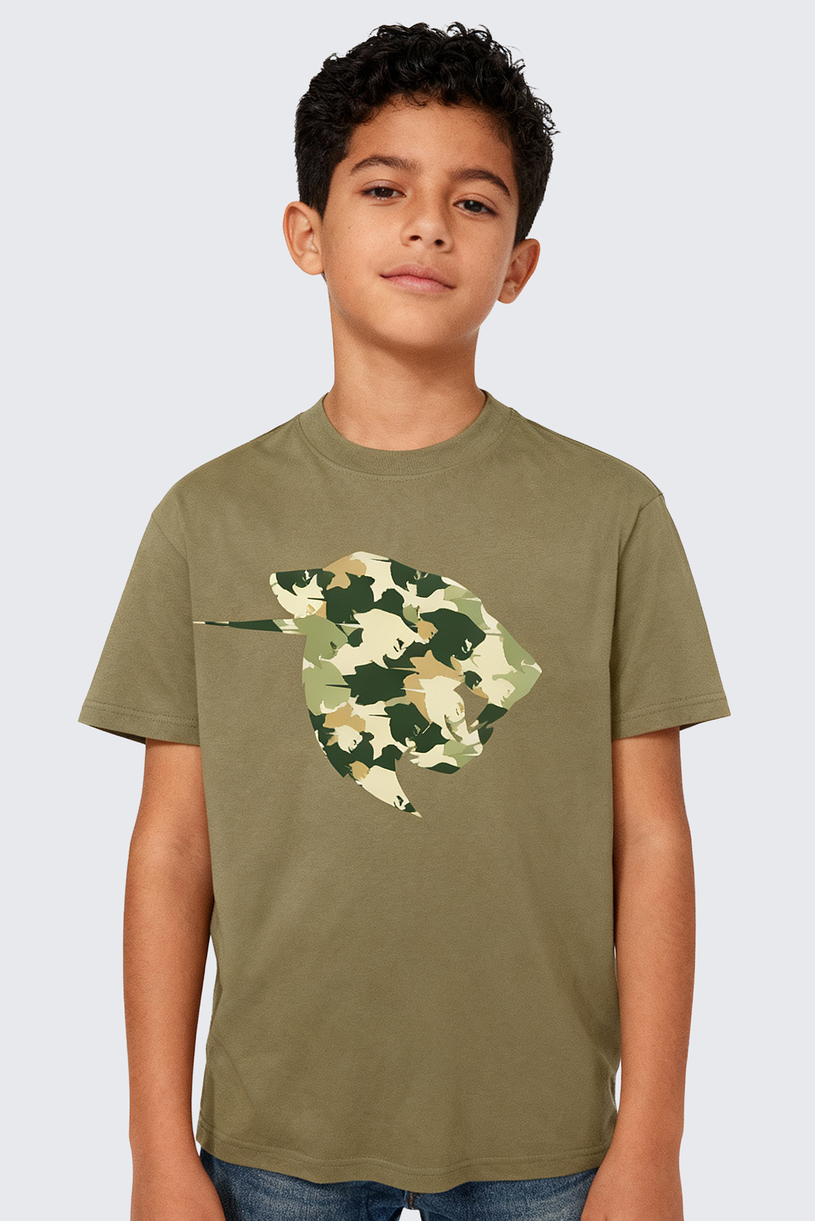 Youth Recruit Tee - Military Green