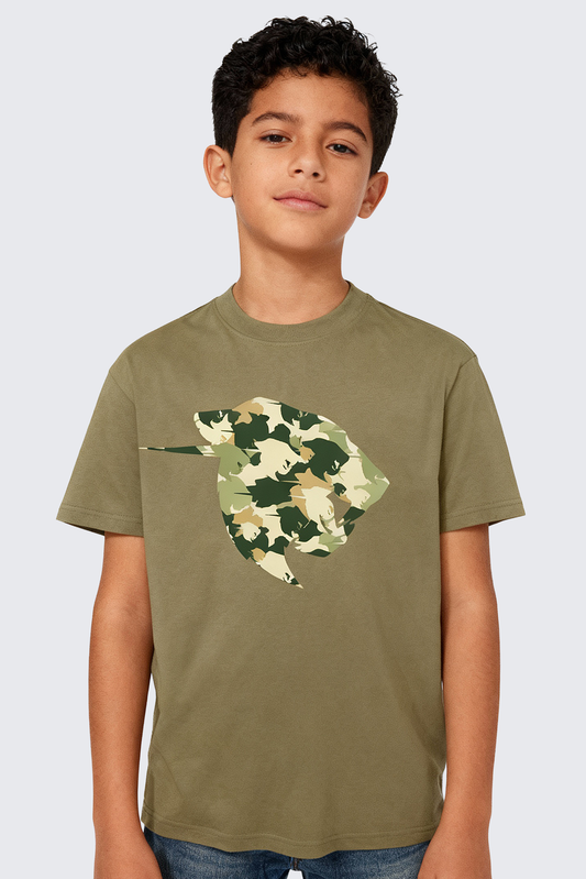Youth Recruit Tee - Military Green