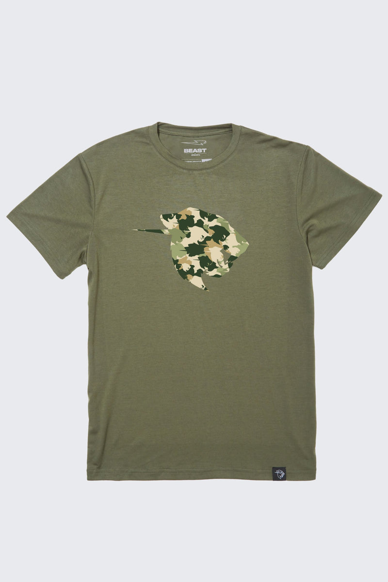 Youth Recruit Tee - Military Green