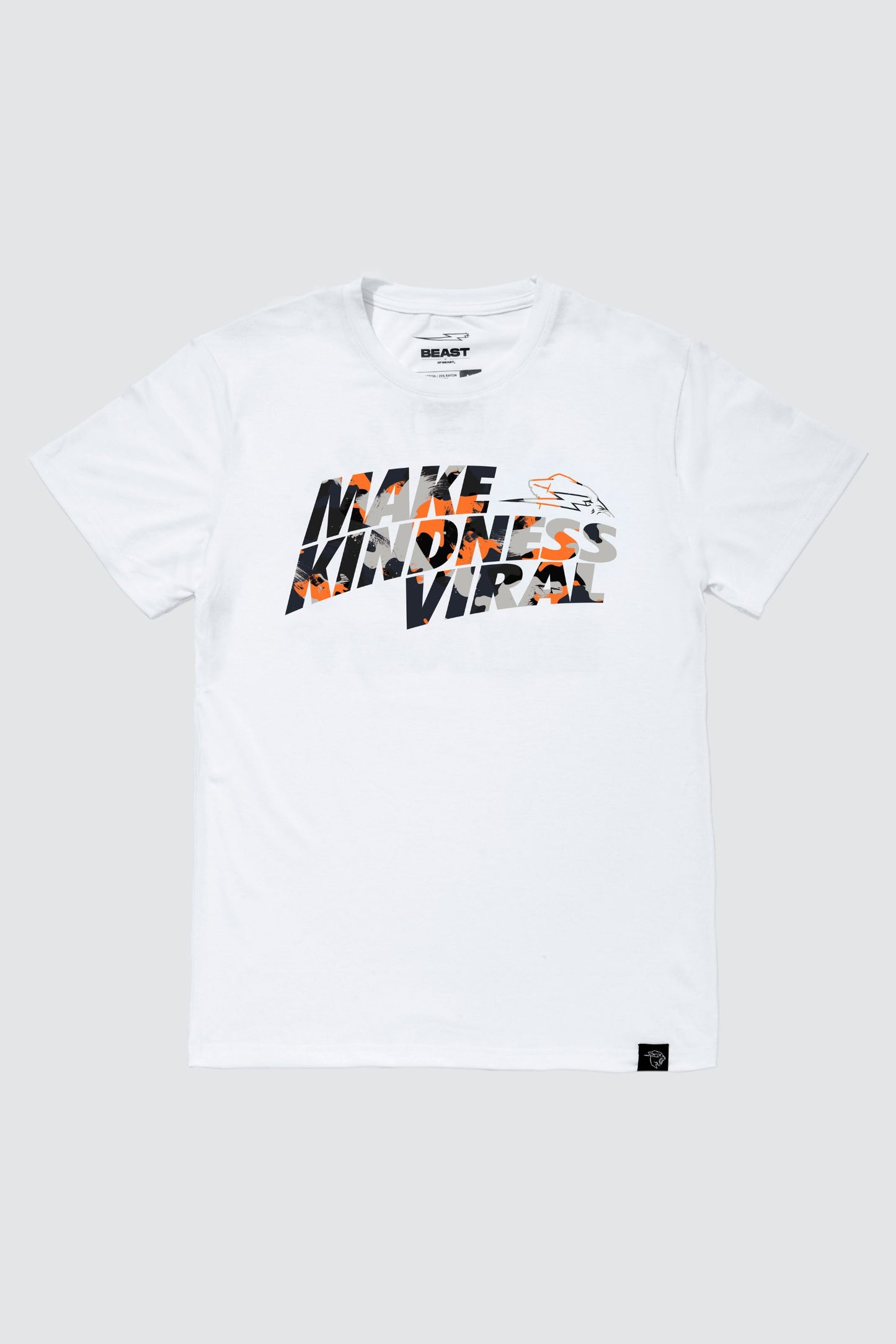 Youth Viral Camo Tee - White