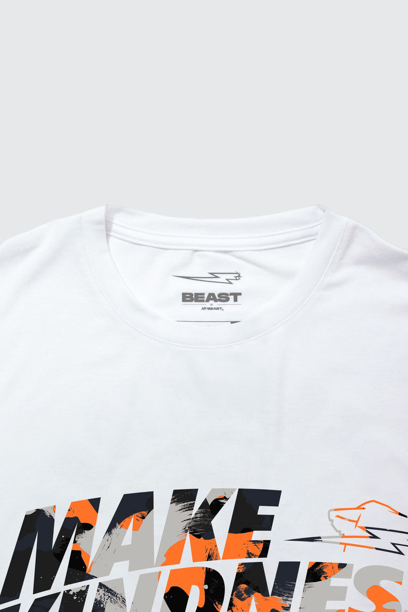 Youth Viral Camo Tee - White