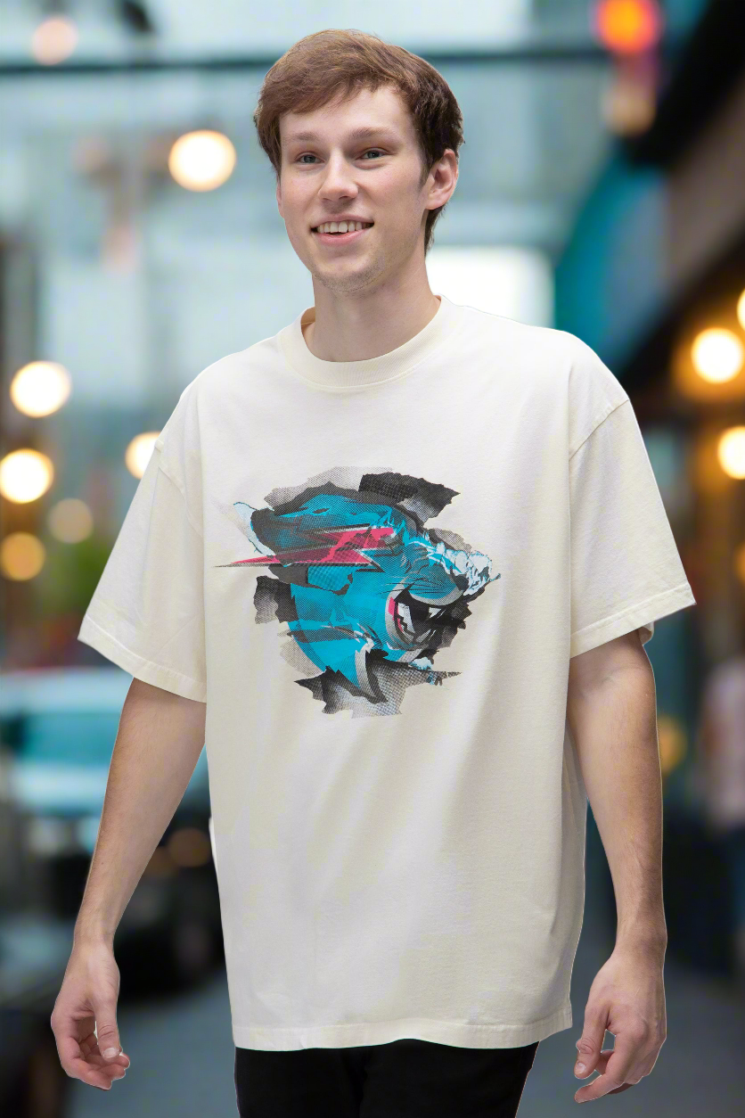 MrBeast.store Zine SS Tee Off White Xxs Y12
