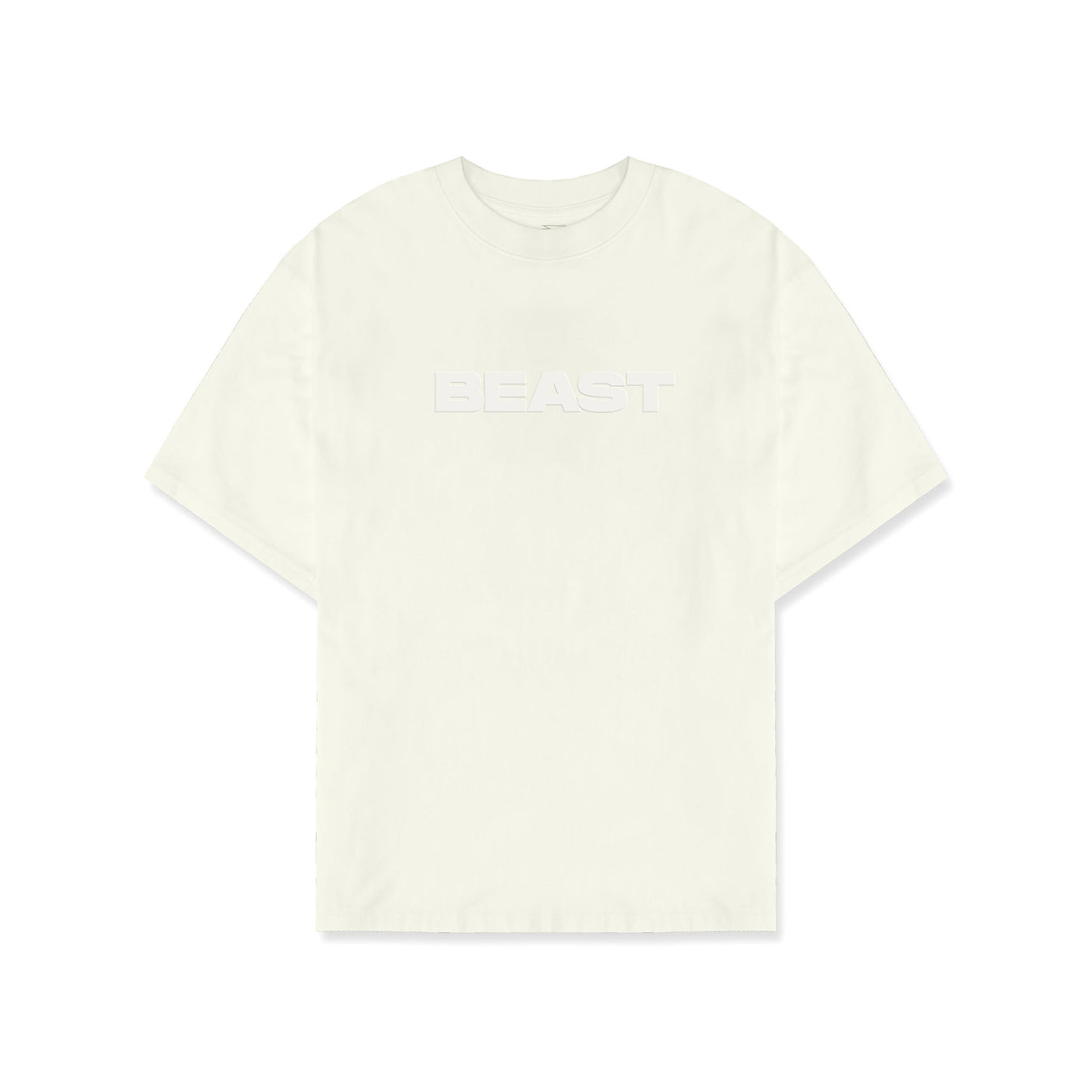 Beast Originals Ss Tee - Off White – Mrbeast.store