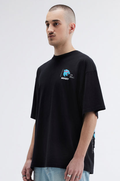BEAST PARTICLE SS TEE - BLACK