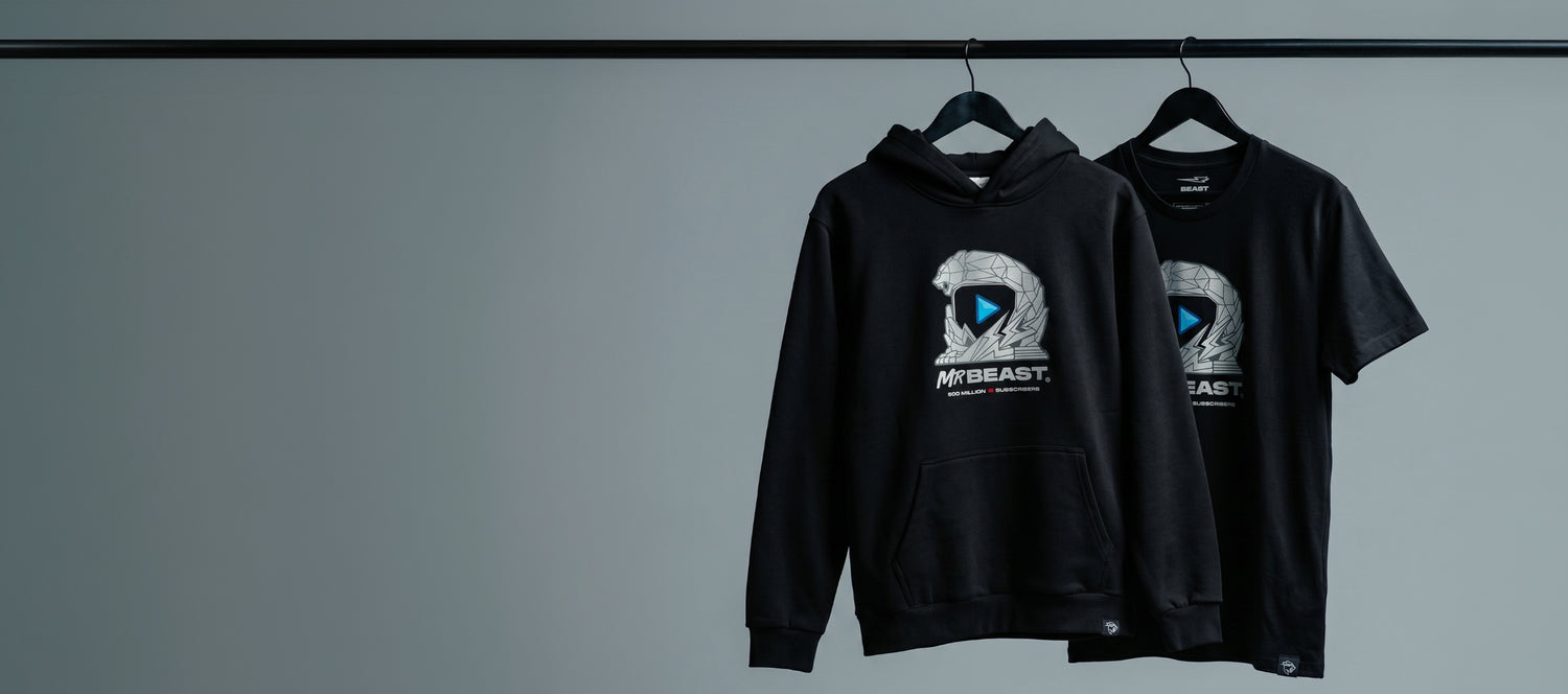 LIMITED EDITION DROP |  HALF A BILLION STRONG | Secure your piece of the channel's history with the official tee and hoodie before the timer runs out!