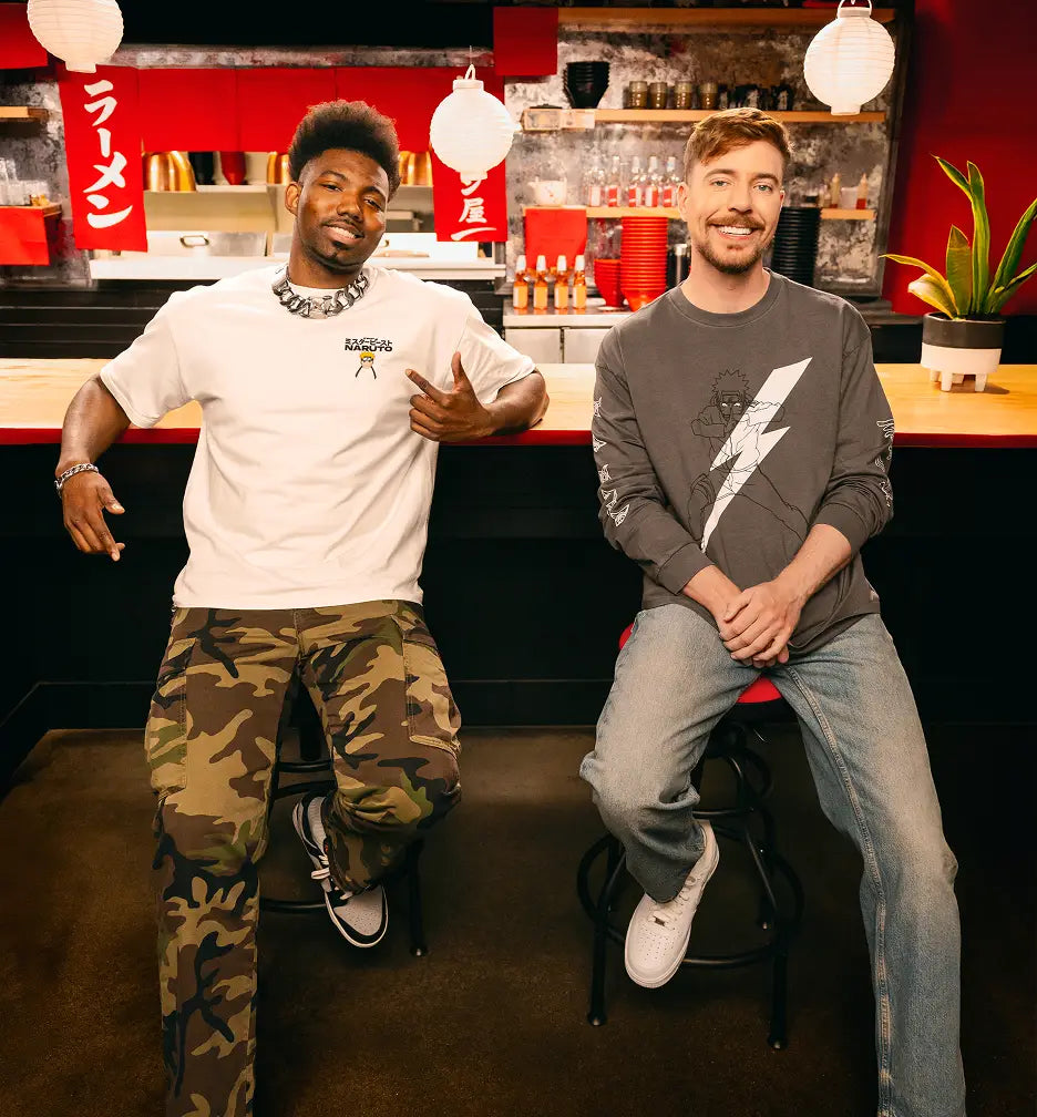 TOP COLLECTIONS | NARUTO X MRBEAST